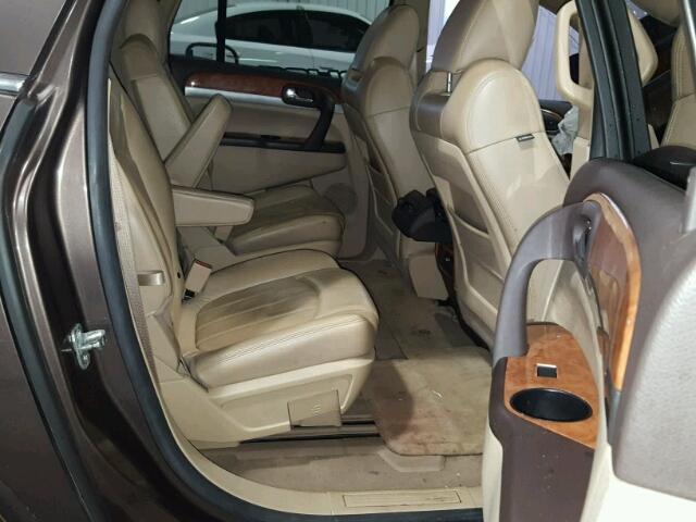 5GAER23D09J124798 - 2009 BUICK ENCLAVE CX BROWN photo 6