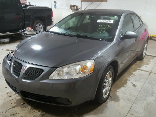 1G2ZG558564266019 - 2006 PONTIAC G6 SE1 GRAY photo 2