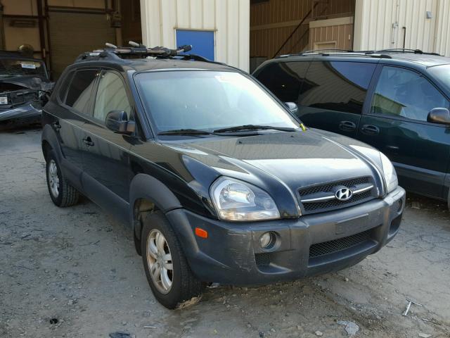 KM8JN12D06U413349 - 2006 HYUNDAI TUCSON GLS BLACK photo 1