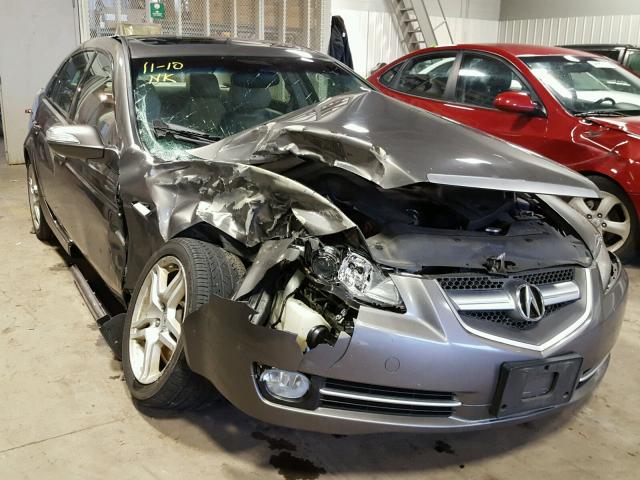 19UUA66208A039978 - 2008 ACURA TL GRAY photo 1