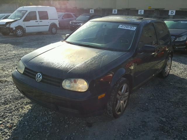 9BWDE61J634015523 - 2003 VOLKSWAGEN GTI BLACK photo 2