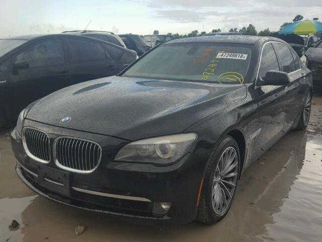 WBAKB4C54CC576742 - 2012 BMW 740 LI BLACK photo 2