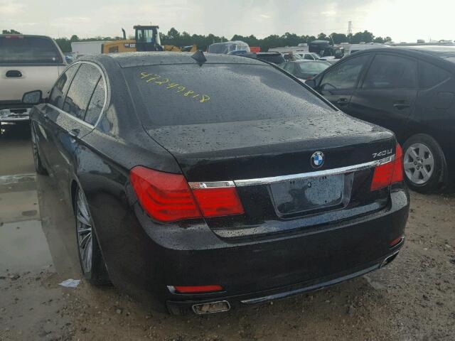 WBAKB4C54CC576742 - 2012 BMW 740 LI BLACK photo 3