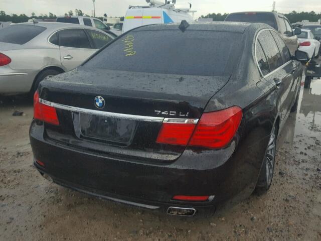 WBAKB4C54CC576742 - 2012 BMW 740 LI BLACK photo 4