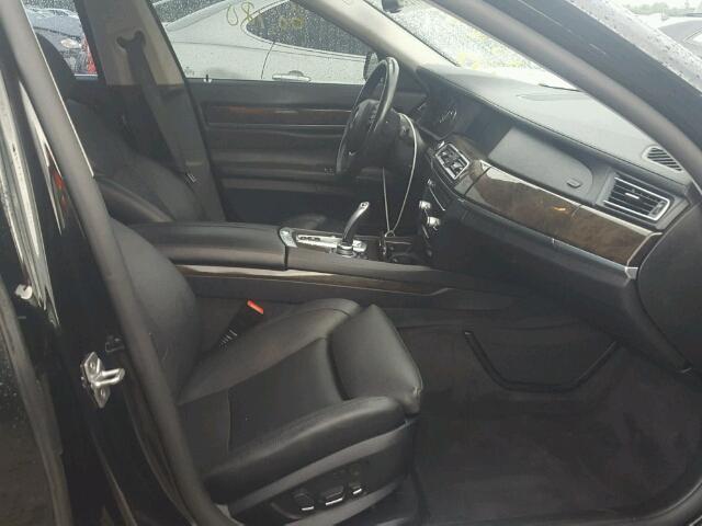 WBAKB4C54CC576742 - 2012 BMW 740 LI BLACK photo 5