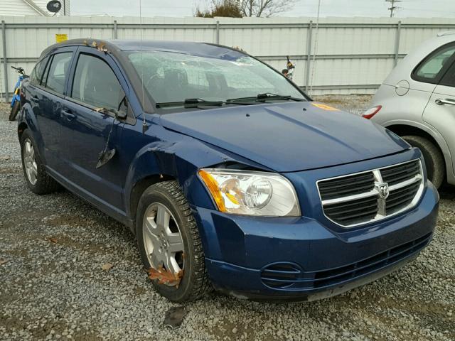 1B3HB48A39D180437 - 2009 DODGE CALIBER SX BLUE photo 1