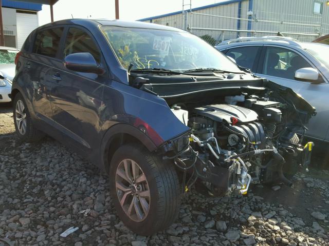 KNDPB3AC9F7736583 - 2015 KIA SPORTAGE L BLUE photo 1