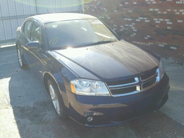 1C3CDZCB7DN679961 - 2013 DODGE AVENGER SX BLUE photo 1