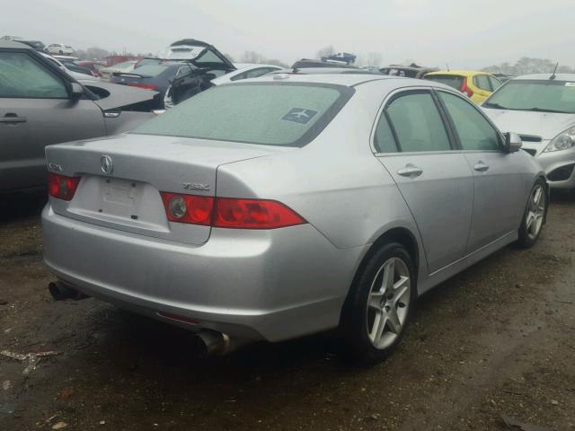 JH4CL96846C014298 - 2006 ACURA TSX SILVER photo 4