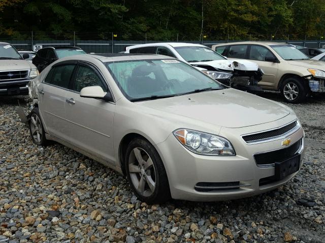 1G1ZC5E08CF246583 - 2012 CHEVROLET MALIBU 1LT GOLD photo 1