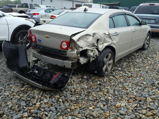1G1ZC5E08CF246583 - 2012 CHEVROLET MALIBU 1LT GOLD photo 4