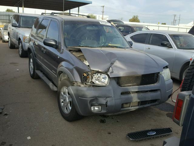 1FMYU03172KB45325 - 2002 FORD ESCAPE XLT GRAY photo 1