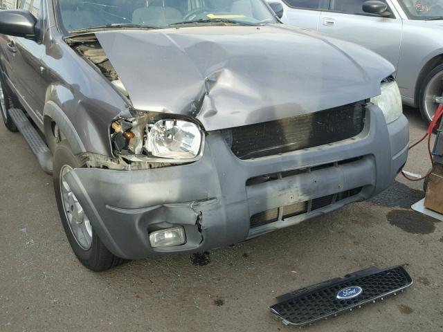 1FMYU03172KB45325 - 2002 FORD ESCAPE XLT GRAY photo 9