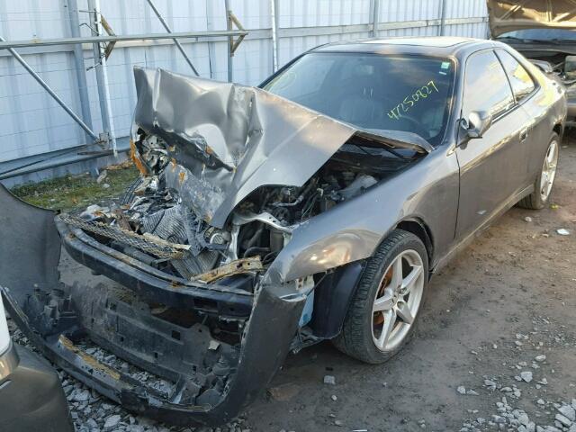 JHMBB6154YC801653 - 2000 HONDA PRELUDE SH GRAY photo 2