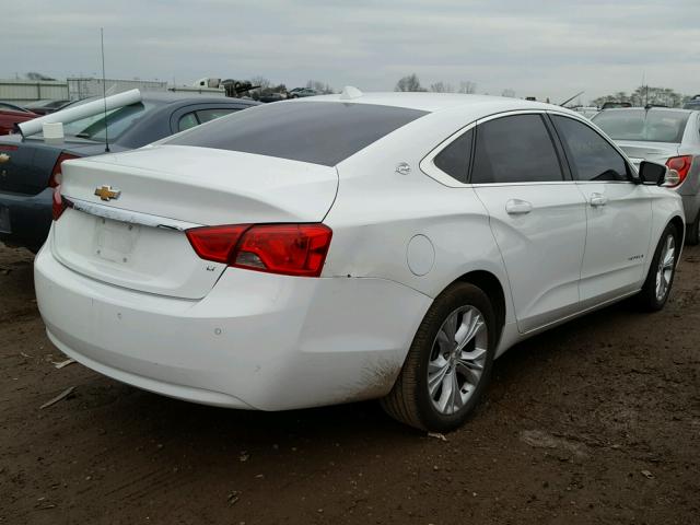 2G1115SL9E9110038 - 2014 CHEVROLET IMPALA LT WHITE photo 4