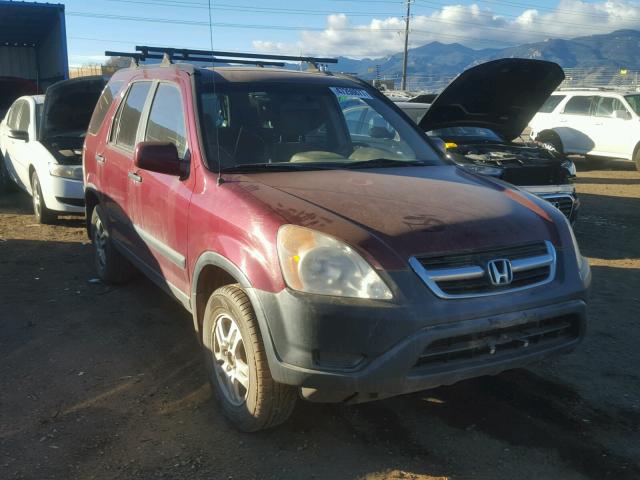 JHLRD78893C023622 - 2003 HONDA CR-V EX RED photo 1