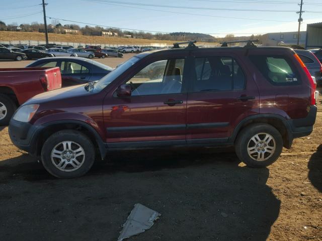 JHLRD78893C023622 - 2003 HONDA CR-V EX RED photo 9