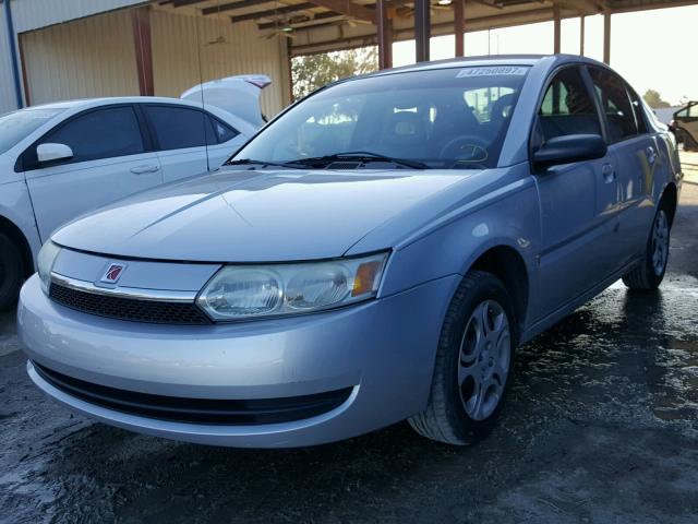 1G8AJ52F83Z126309 - 2003 SATURN ION LEVEL SILVER photo 2