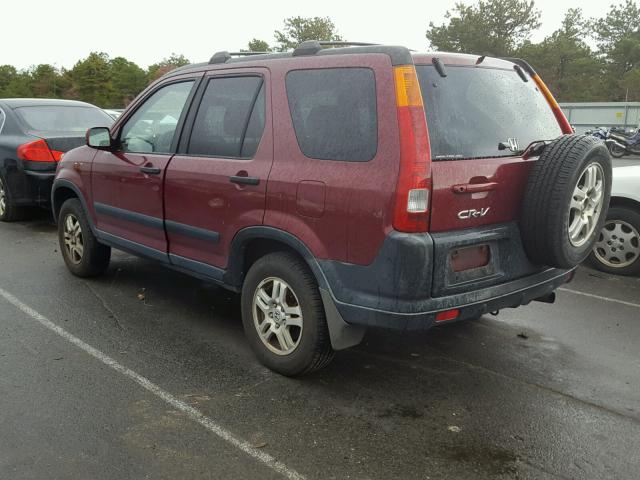 JHLRD78843C022068 - 2003 HONDA CR-V EX RED photo 3