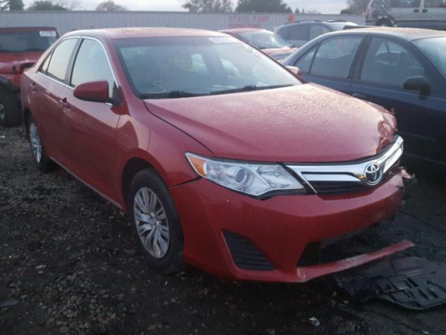 4T1BF1FKXCU547131 - 2012 TOYOTA CAMRY BASE RED photo 1