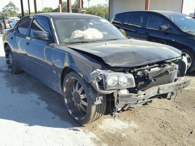 2B3KA43GX6H444837 - 2006 DODGE CHARGER SE BLACK photo 1