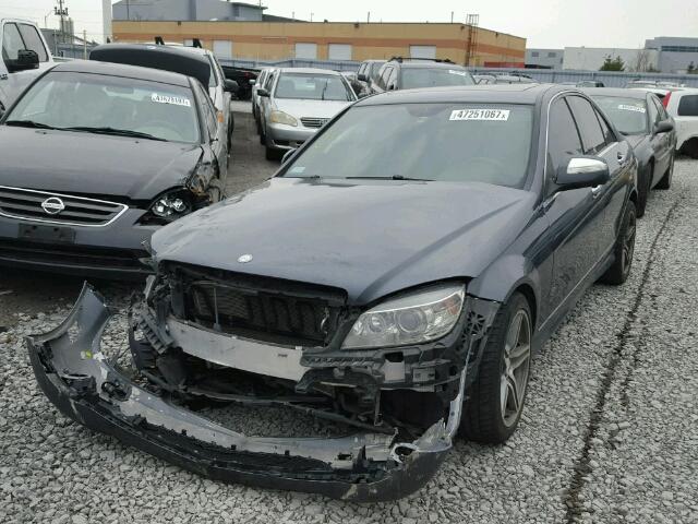 WDDGF54XX8F037864 - 2008 MERCEDES-BENZ C 300 GRAY photo 2