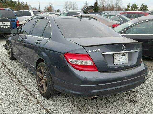 WDDGF54XX8F037864 - 2008 MERCEDES-BENZ C 300 GRAY photo 3