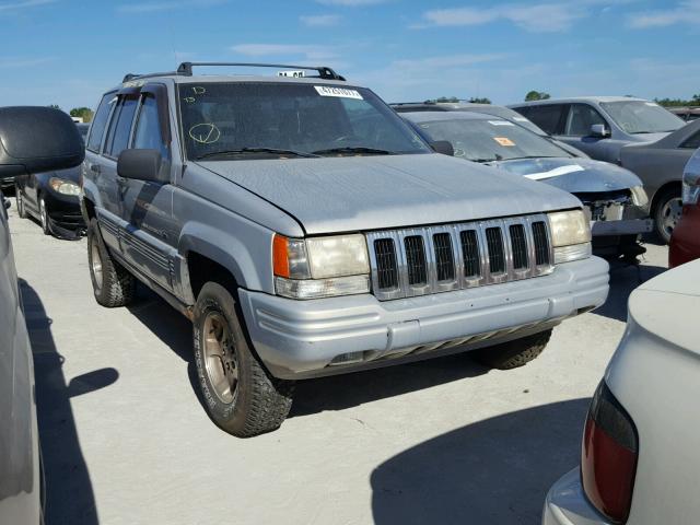 1J4GZ48S6WC274340 - 1998 JEEP GRAND CHER GRAY photo 1