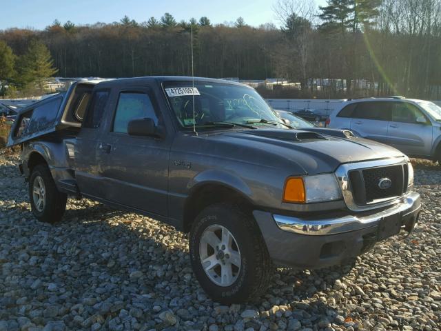 1FTYR15E94PA30324 - 2004 FORD RANGER SUP GRAY photo 1