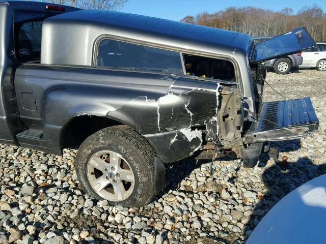 1FTYR15E94PA30324 - 2004 FORD RANGER SUP GRAY photo 9