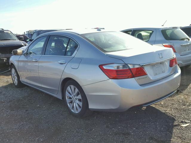 1HGCR2F88EA015893 - 2014 HONDA ACCORD EXL SILVER photo 3