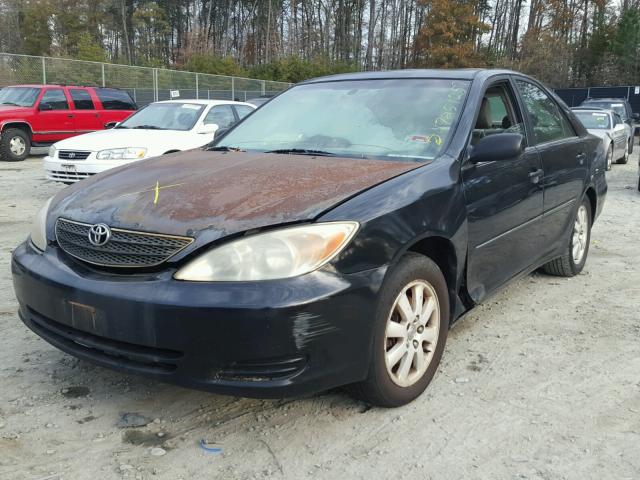 4T1BF30K42U035187 - 2002 TOYOTA CAMRY LE BLACK photo 2