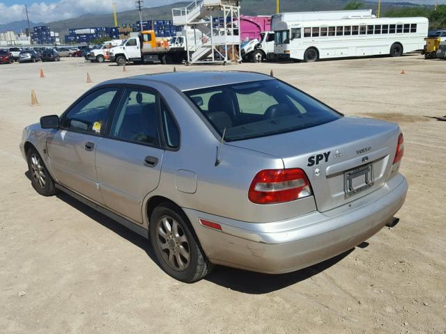 YV1VS29513F939762 - 2003 VOLVO S40 1.9T SILVER photo 3