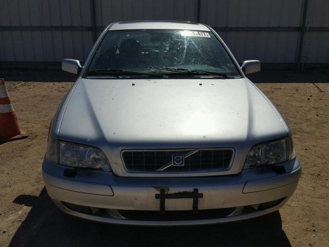 YV1VS29513F939762 - 2003 VOLVO S40 1.9T SILVER photo 9