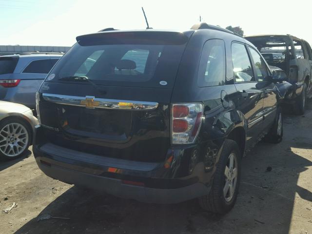 2CNDL13F986041627 - 2008 CHEVROLET EQUINOX LS BLACK photo 4