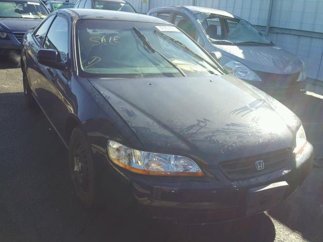 1HGCG3260YA004469 - 2000 HONDA ACCORD LX BLACK photo 1