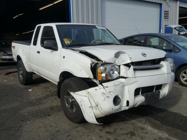 1N6ED26Y84C480700 - 2004 NISSAN FRONTIER K WHITE photo 1