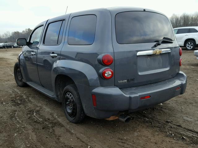 3GNCA53P08S655187 - 2008 CHEVROLET HHR LT GRAY photo 3