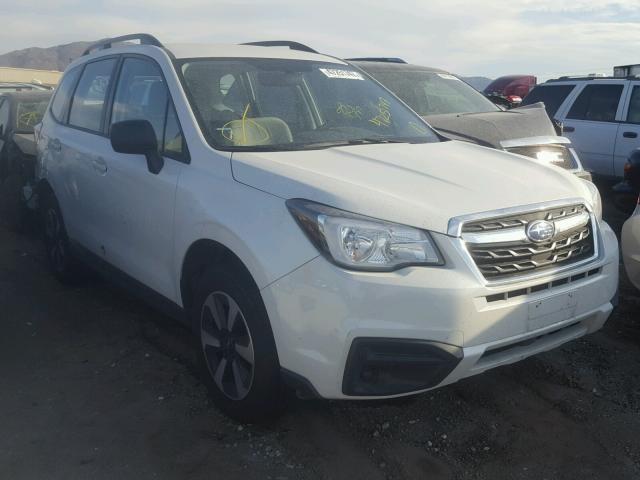 JF2SJABC3HH545529 - 2017 SUBARU FORESTER 2 WHITE photo 1