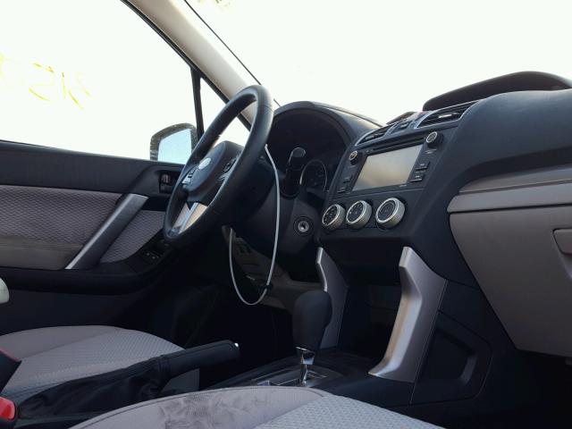 JF2SJABC3HH545529 - 2017 SUBARU FORESTER 2 WHITE photo 9