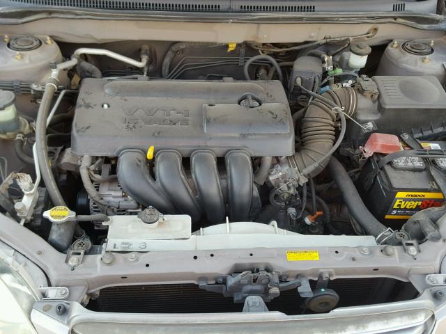 1NXBR38E53Z099410 - 2003 TOYOTA COROLLA CE TAN photo 7