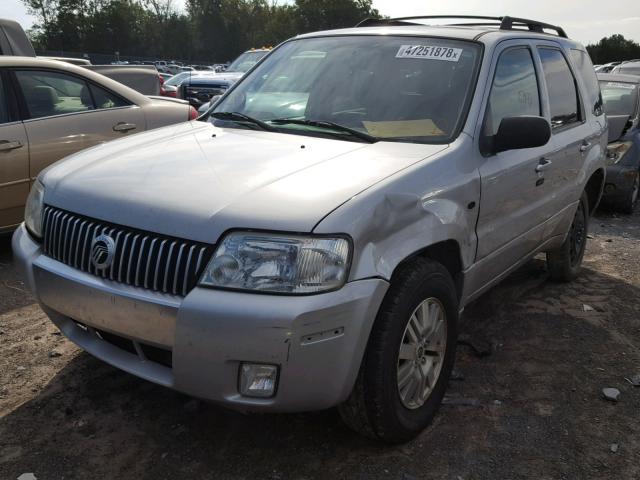 4M2CU97107KJ21222 - 2007 MERCURY MARINER PR SILVER photo 2