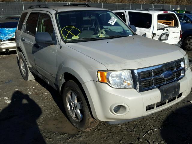 1FMCU02Z58KD16681 - 2008 FORD ESCAPE XLS CREAM photo 1