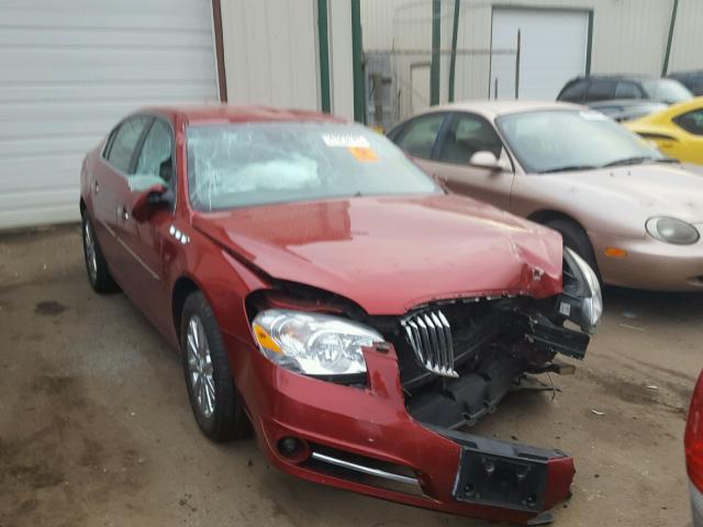 1G4HJ5EM5BU119212 - 2011 BUICK LUCERNE CX RED photo 1