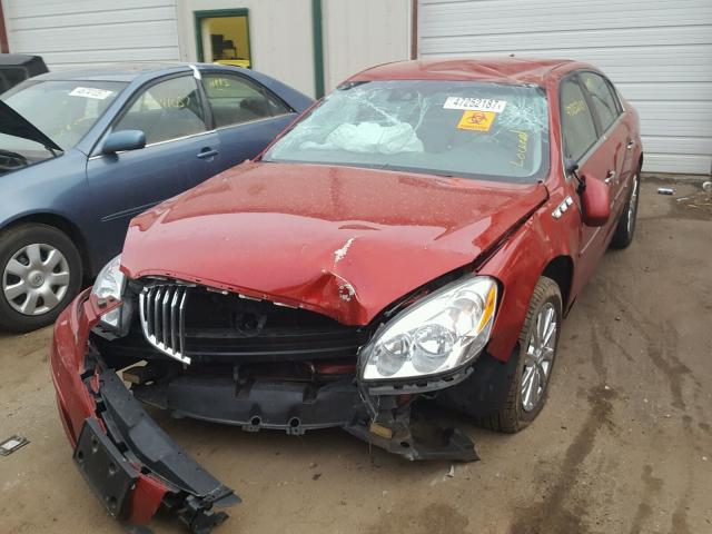 1G4HJ5EM5BU119212 - 2011 BUICK LUCERNE CX RED photo 2