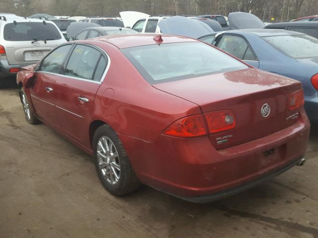 1G4HJ5EM5BU119212 - 2011 BUICK LUCERNE CX RED photo 3