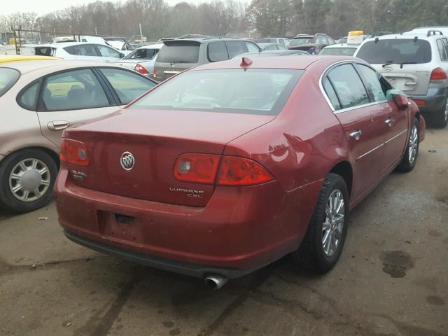 1G4HJ5EM5BU119212 - 2011 BUICK LUCERNE CX RED photo 4