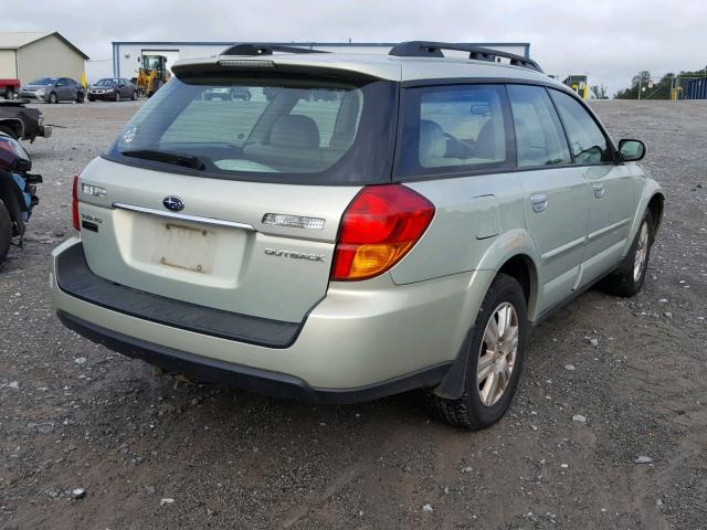 4S4BP62CX57308253 - 2005 SUBARU LEGACY OUT GOLD photo 4