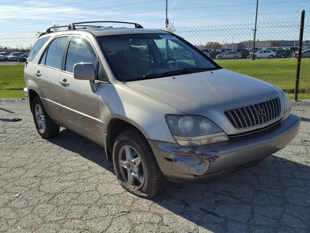 JT6HF10U0X0046021 - 1999 LEXUS RX 300 BEIGE photo 1