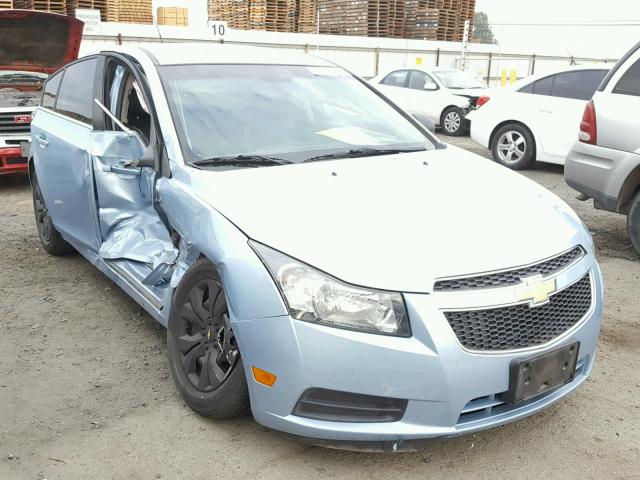 1G1PC5SH7C7262933 - 2012 CHEVROLET CRUZE LS BLUE photo 1